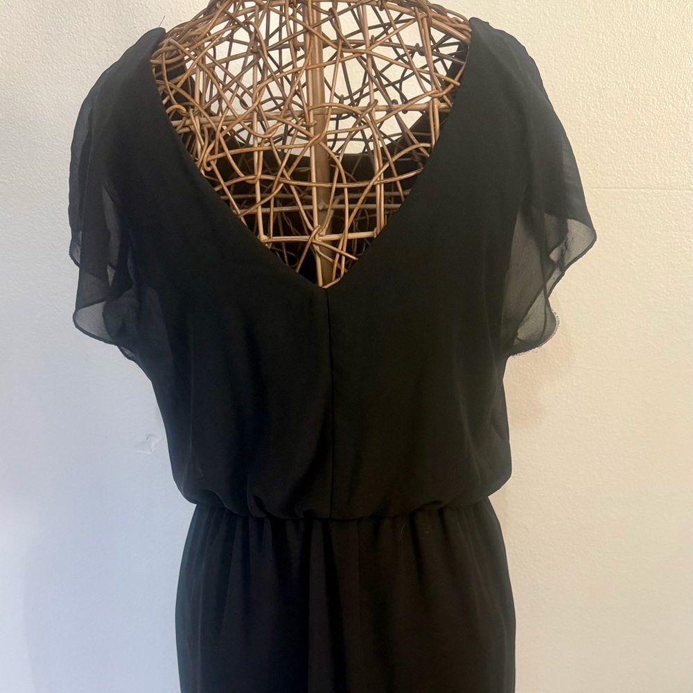 City Triangles Black High Low Dress